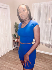 Never Enough Biker Short Set