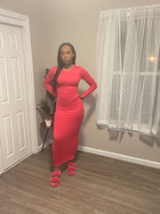 Not All Talk Maxi Dress