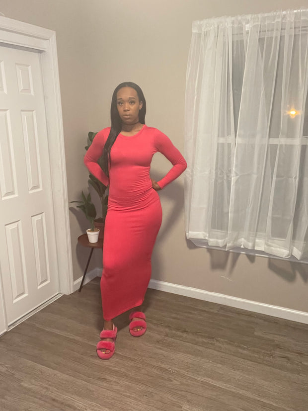 Not All Talk Maxi Dress