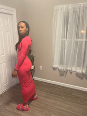 Not All Talk Maxi Dress