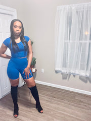 Never Enough Biker Short Set