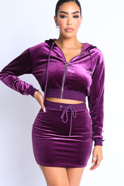 Smooth Talker Skirt Set