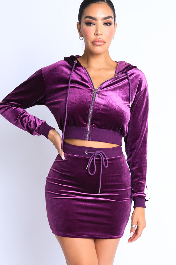 Smooth Talker Skirt Set