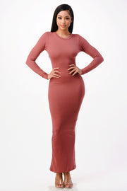 Not All Talk Maxi Dress