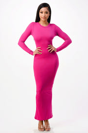 Not All Talk Maxi Dress