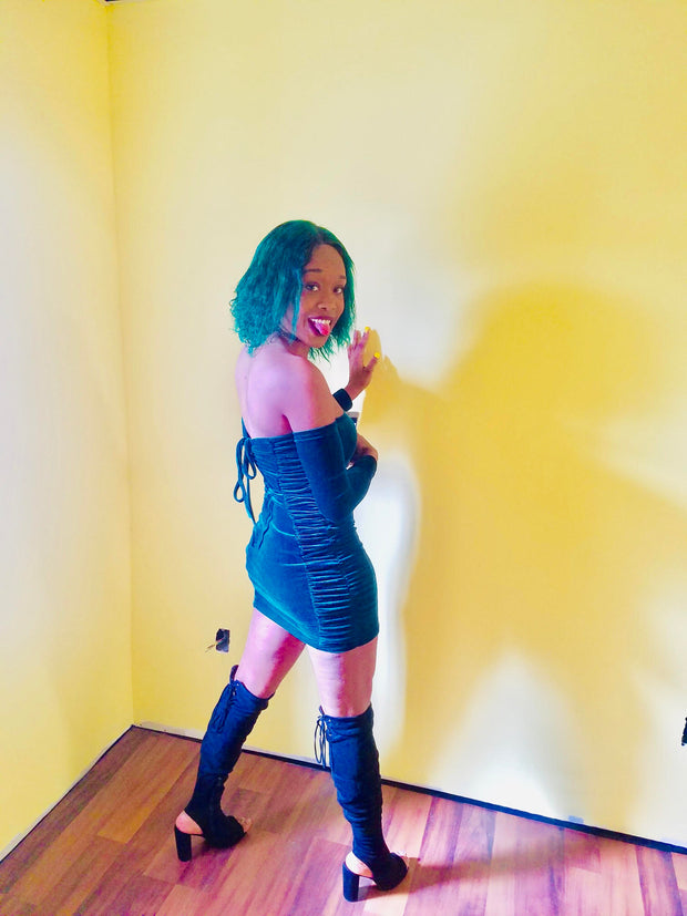 Jaw Dropper Mini Dress